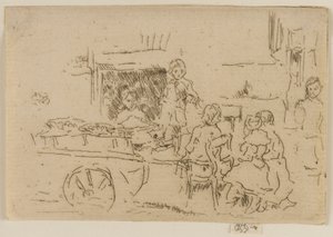 Kinderfruchtkarren, 1887 von James Abbott McNeill Whistler