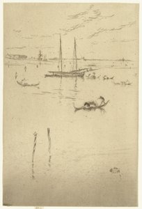 Die kleine Lagune von James Abbott McNeill Whistler