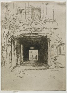 Türöffnung und Weinrebe, 1886