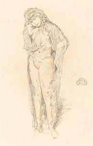 Gekleidete Figur, stehend, 1891