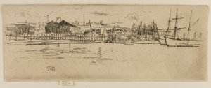 Trockendocks, Southampton von James Abbott McNeill Whistler