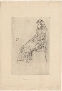 Fanny Leyland, 1873 von James Abbott McNeill Whistler