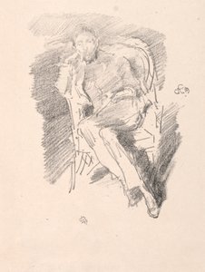 Feuerlicht - Joseph Pennell, Nr. 2, 1896 von James Abbott McNeill Whistler