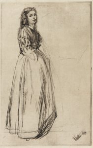 Fumette, stehend, 1859