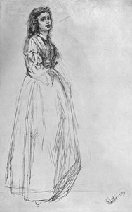 Fumette, stehend 1859