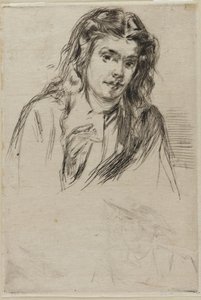 Fumettes geneigter Kopf, 1859 von James Abbott McNeill Whistler