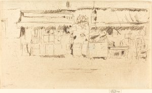 Möbelgeschäft, ca. 1887
