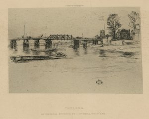 Gesamtansicht von Chelsea von James Abbott McNeill Whistler