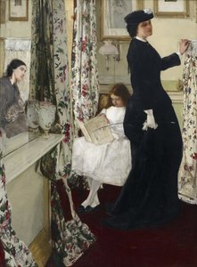 Harmonie in Grün und Rosa: Das Musikzimmer von James Abbott McNeill Whistler