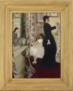 Harmonie in Grün und Rosa: Das Musikzimmer von James Abbott McNeill Whistler