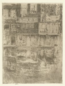 Häuser in Amsterdam von James Abbott McNeill Whistler