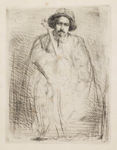 J. Becquet, Bildhauer, 1859 von James Abbott McNeill Whistler