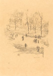 Kensington Gardens, 1896 von James Abbott McNeill Whistler