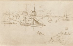 Lagune-Mittag von James Abbott McNeill Whistler