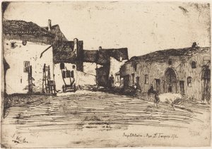 Liverdun, 1858 von James Abbott McNeill Whistler