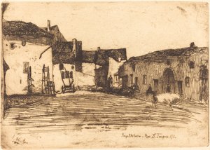 Liverdun, 1858 von James Abbott McNeill Whistler