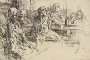 Hafenarbeiter, 1859 von James Abbott McNeill Whistler