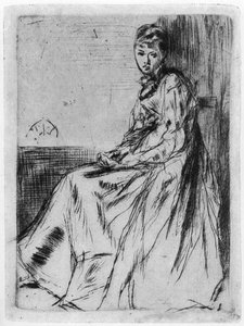 Maude, sitzend, 19. Jahrhundert, 1904