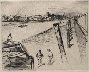 Millbank, 1861 von James Abbott McNeill Whistler