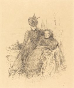 Mutter und Tochter, 1897 von James Abbott McNeill Whistler