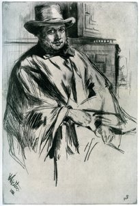 Herr Mann, 1860-1904 von James Abbott McNeill Whistler