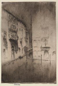 Nocturne: Paläste, 1886 von James Abbott McNeill Whistler