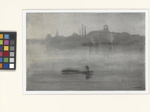 Nocturne: Die Themse bei Battersea von James Abbott McNeill Whistler