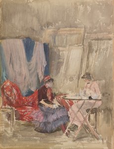 Notiz in Rosa und Lila - Das Studio von James Abbott McNeill Whistler