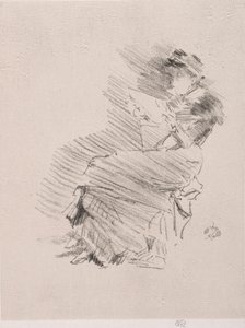 Lesen, 1879 von James Abbott McNeill Whistler