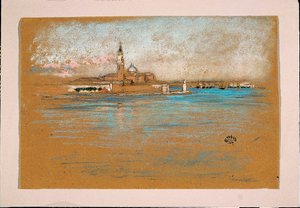 San Giorgio Maggiore, Venedig, 1880 von James Abbott McNeill Whistler