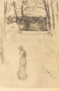 Speke Hall, Nr. 1 von James Abbott McNeill Whistler