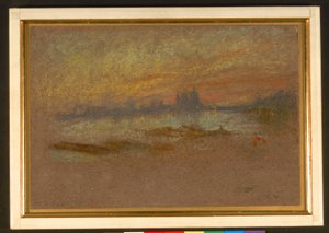 Sonnenuntergang; Rot und Gold-Salut von James Abbott McNeill Whistler