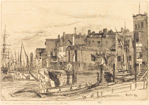 Thames-Polizei, 1859 von James Abbott McNeill Whistler