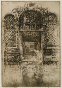 Das Tor, 1880 von James Abbott McNeill Whistler