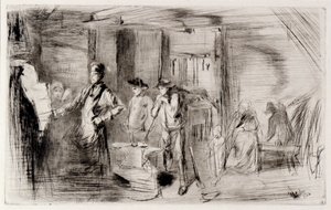 Die Schmiede von James Abbott McNeill Whistler