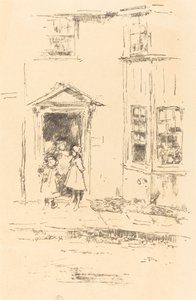Die kleine Tür, Lyme Regis, 1895
