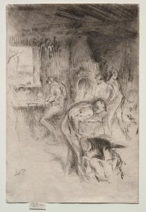Die kleine Schmiede von James Abbott McNeill Whistler
