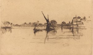 Der kleine Putney, Nr. II, 1879 von James Abbott McNeill Whistler