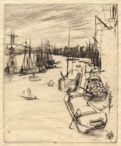 Der kleine Rotherhithe von James Abbott McNeill Whistler