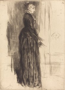 Das kleine Samtkleid, 1873 von James Abbott McNeill Whistler