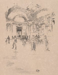 Die Lange Galerie, Louvre, 1894