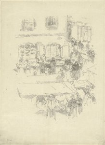Der Marktplatz, Vitré von James Abbott McNeill Whistler