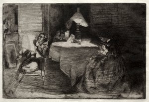 Das Musikzimmer von James Abbott McNeill Whistler