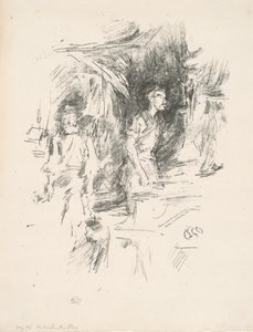 Die Geschichte des alten Schmieds, 1895 von James Abbott McNeill Whistler