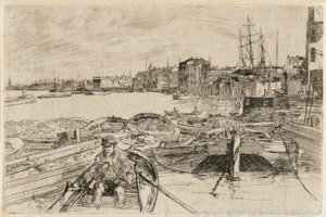 Der Teich, 1859 von James Abbott McNeill Whistler