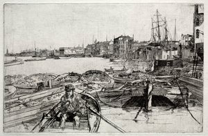 Der Teich, 1859 von James Abbott McNeill Whistler