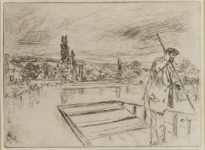 Das Boot, 1861 von James Abbott McNeill Whistler