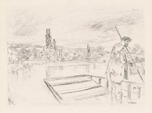 Der Punt, 1861 veröffentlicht 1862 von James Abbott McNeill Whistler