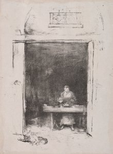 Der Schmied: Passage du Dragon, 1894 von James Abbott McNeill Whistler