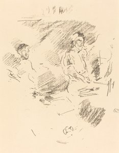 Der starke Arm, 1895 von James Abbott McNeill Whistler